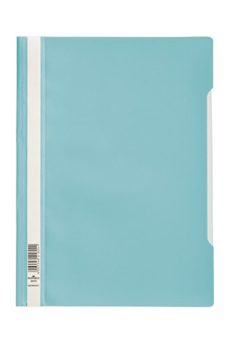 DURABLE Hunke & Jochheim Sichthefter A4 STANDARD, PP, 227 x 310 mm, türkis von Durable