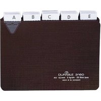 DURABLE Karteikartenregister A-Z, blanko, Jan.-Dez., 0-31 braun von Durable