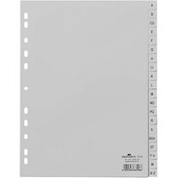 DURABLE Ordnerregister Vollformat A-Z grau 20-teilig, 1 St. von Durable