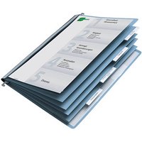 DURABLE Personalhefter Kunststoff blau 5 x kaufmännische Heftung von Durable