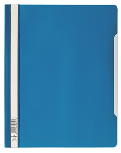 DURABLE Schnellhefter, DIN A4, aus Hartfolie, blau VE = 1 von Durable