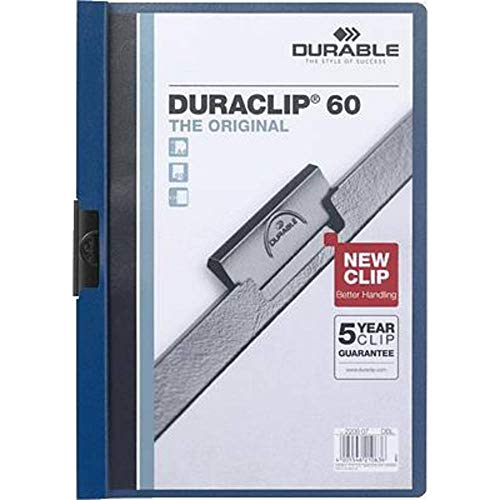 Durable 2209-07 Klemmmappe dunkelblau von Durable