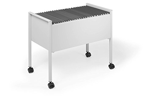 Durable Eco Hängemappenwagen 80 A4, grau, aus kratzfestem Stahl, 655 x 592 x 368 mm, 309510 von Durable