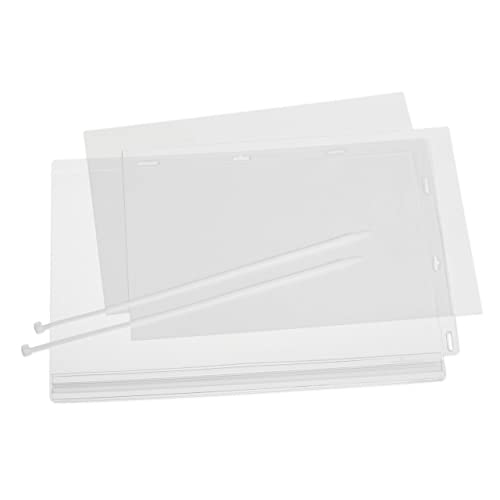 Durable 502719 Plakattasche wasserdicht A4 Kabelbinder, Beutel à 5 Stück, transparent von Durable