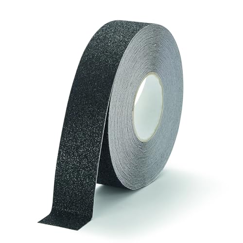 Durable Antirutschband grob DURALINE GRIP+, 50 mm x 15 m, zur Sicherung von Treppen, Rampen etc., schwarz, 109601 von Durable