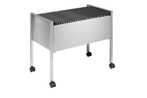 Durable Eco Hängemappenwagen/Hängeregistratur 80 A4, silber, aus kratzfestem Stahl, 655 x 592 x 368 mm, 309523 von Durable