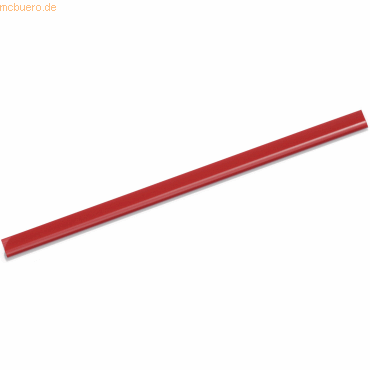 Durable Klemmschiene A4 ca. 30 Blatt VE=50 Stück rot von Durable