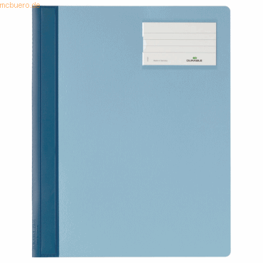 Durable Schnellhefter Opak A4+ Kunststoff blau von Durable