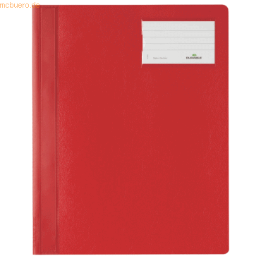 Durable Schnellhefter Opak A4+ Kunststoff rot von Durable