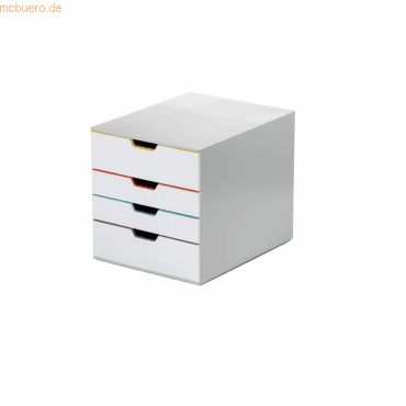 Durable Schubladenbox VARICOLOR MIX 4 762427 4 Schübe grau/farbig Durable Schubladenbox VARICOLOR MIX 4 762427 4 Schübe grau/farbig von Durable