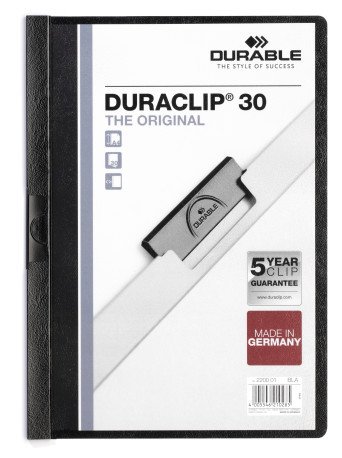 Duraclip Original 30 schwarz von Durable