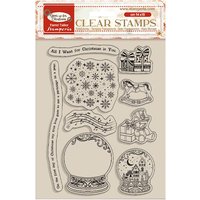 Clear-Stamps "Gear up for Christmas" - Snowglobes von Durchsichtig