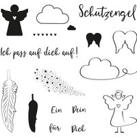 Clear Stamps "Schutzengel" von Durchsichtig