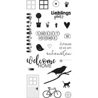 Clear Stamps "Welcome Home" von Rayher