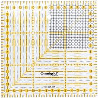 Prym Patchwork Lineal - 15 x 15 cm von Durchsichtig