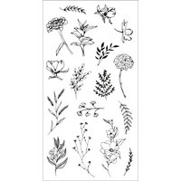 Sizzix Clear Stamps Set "Garden Botanicals" von Sizzix