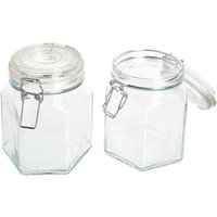 VBS Einmachglas mit Bügelverschluß, 800 ml, 2 Stück von VBS