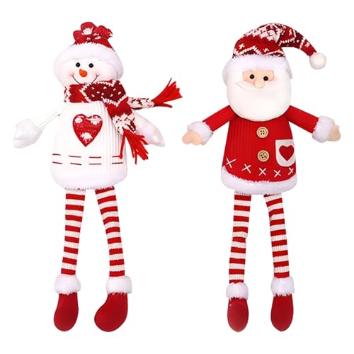 2 PCS Weihnachten Schneemann Puppe Vorhang Tiebacks Schneemann Vorhang Schnalle Weihnachts Vorhang Holdback Schneemann Tieback für Fenster Dekoration X-Mas Vorhang Holdback für Home Office von Durdiiy