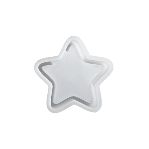 Star Digital Candle Mold, 3D Star Silicone Mold, Christmas Star Epoxy Resin Casting Mould for DIY Home Decor von Dusarls