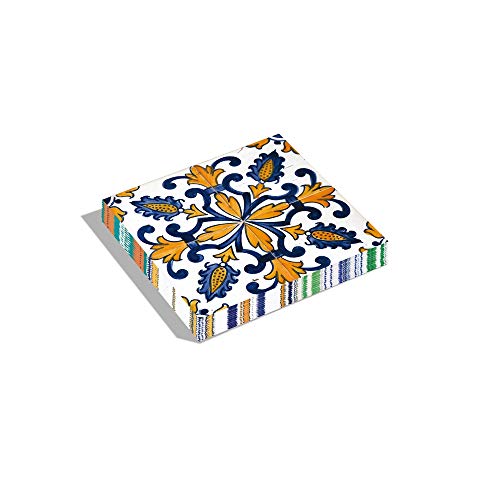 Dutch Design Brand Napkin Servietten, Papier, Portuguese Tiles von Dutch Design Brand