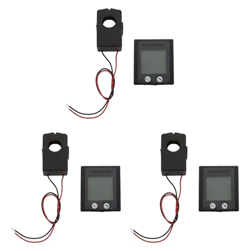 Dxoniislh 3X ein Phasige Digitale Strom Leistungs Messer Watt Meter 220 V 100 A Zähler Pzem 011 mit Ct Split von Dxoniislh