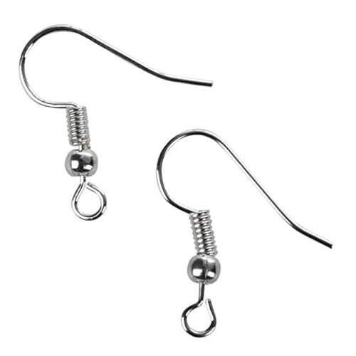 Dxoniislh Jewelry Ohrring, Der Haken Earwires Großhandels100pcs (Silber) Findet von Dxoniislh