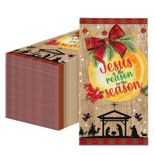 Servietten "Jesus Is The Reason for The Season" von Dydamud