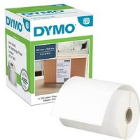 DYMO Etikettenrolle für Etikettendrucker S0904980 weiß, 104,0 x 159,0 mm, 1 x 220 Etiketten von Dymo