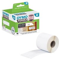 DYMO Etikettenrollen für Etikettendrucker 1933081 weiß, 25,0 x 89,0 mm, 2 x 350 Etiketten von Dymo