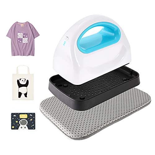 Dyna-Living Transferpresse Transfer Press Heißpressmaschine Hitzepresse Druckpressen fur Kleidung T-Shirts Schuhe Hüte Heißpresse Maschine 7'' x 4'' 500W Blau Dyna-Living Transferpresse Transfer Press Heißpressmaschine Hitzepresse Druckpressen fur Kleidung T-Shirts Schuhe Hüte Heißpresse Maschine 7'' x 4'' 500W Blau von Dyna-Living