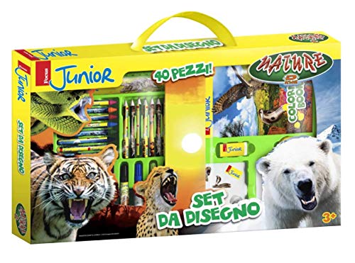 Dynit Focus Junior - Nature - Set Stationary 40 Stück Offizielles Merchandising von Dynit