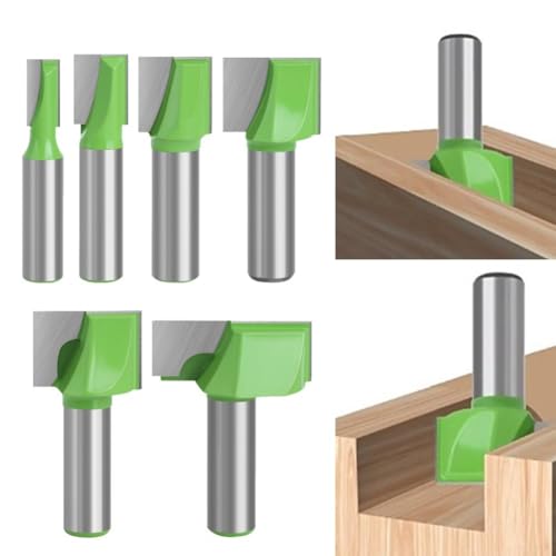 Industrieller Oberfräsen-Bit, zweischneidiges Schneiden, saubere Gravur, Hartmetall-Material (20 mm) von DystopiaWorld