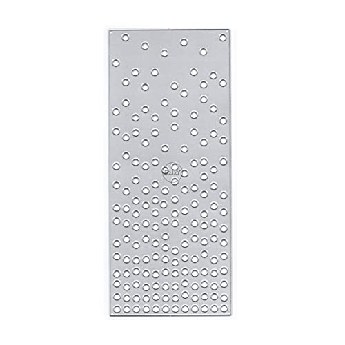 DzIxY Easy Dots Hintergrund Metall Stanzformen für Kartenherstellung Kit Prägepapier Stanzformen Sets Scrapbooking Maschine Schablonen Aufbewahrungstaschen Zubehör von DzIxY