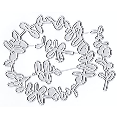 DzIxY Schöne Blumen Kreis Metall Stanzformen für Kartenherstellung Kit Prägepapier Stanzformen Sets Scrapbooking Maschine Schablonen Aufbewahrungstaschen Zubehör von DzIxY