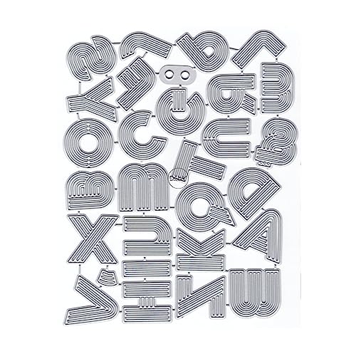 DzIxY Viele Muster Alphabete Metall Stanzformen für Kartenherstellung Kit Prägung Papier Stanzen Scrapbook Maschine Schablonen Lagerung Taschen Liefert von DzIxY