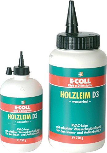 Holzleim D3 wasserfest 750g E-COLL | 4317784313551 von E-Coll