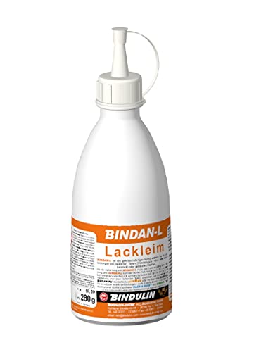 Bindan-L Lackleim Holzleim inklusive 1 Pinsel von E-Com24) (Bindan L 280 gr.) von Bindulin