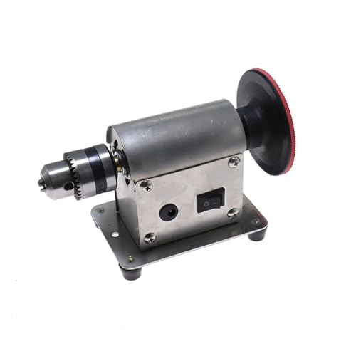 Edelsteinpoliermaschine, 100W Desktop Polieren und Schleifen Schneidemaschine for DIY Holzbearbeitung Jade Schmuck Bench Drehmaschine Motor,Schmuckpolierer von EBAYTV