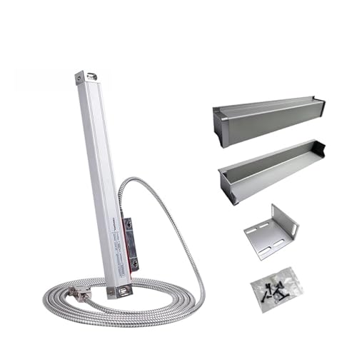 Gittersensor, 0,005 mm schmaler linearer DRO-Glasmaßstab TTL 450 mm – 1000 mm Gitterlineal-Sensorverschiebung for Fräs- und Drehmaschinen(Work length 1000mm) von EBAYTV