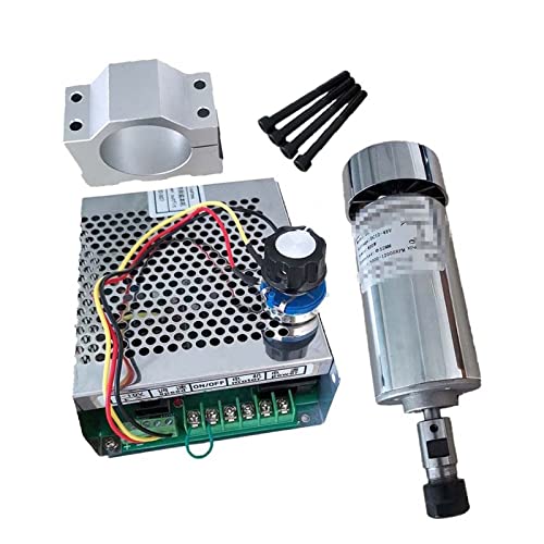 Spindelmotor, Luft gekühlt 0,4 kW. CNC spindleMotor Kit ER11 Spannfutter 400W Spindle Motor/Stromversorgung Drehzahlregler for das Gravieren(Package 4) von EBAYTV