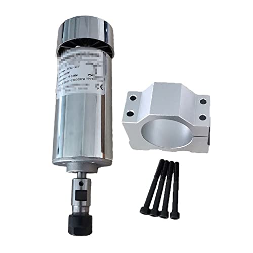 Spindelmotor, Luft gekühlt 0,4 kW. CNC spindleMotor Kit ER11 Spannfutter 400W Spindle Motor/Stromversorgung Drehzahlregler for das Gravieren(Package2) von EBAYTV