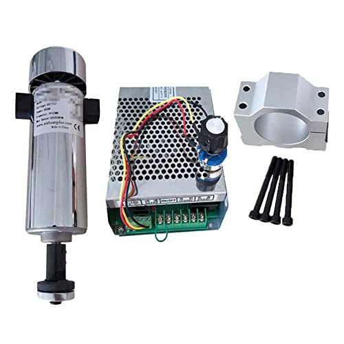 Spindelmotor, Luftgekühlte 0,8 kW. DC110V 20000RPM CNC. Spindlemotorkit-Bohrfutter / 800w Spindelmotor/Stromversorgung Government Gouverneur for Gravur(Package 1) von EBAYTV