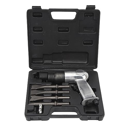 Duty Hammer Kit - Pneumatisches SEL -Werkzeug für die Entfernung von Auto -Repräsentanten und Bremsbelag, Vielseitig mit Mehreren Bohrertypen von EBTOOLS