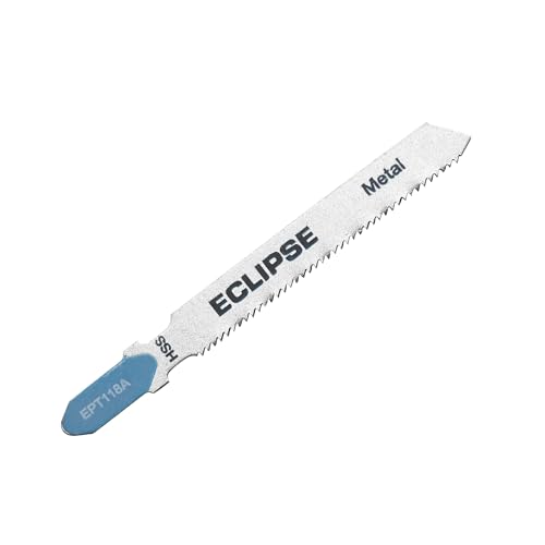 Eclipse Professional Tools EPT118A 5 Stück 24 TPI Feinschnitt Stichsägeblätter für Metall (75 mm) von ECLIPSE