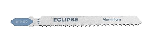 Eclipse Professional Tools EPT127D 5 Stück 8 TPI Feinschnitt Stichsägeblätter für Metall und Aluminium (100 mm) von ECLIPSE