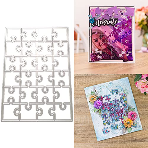 Puzzle DIY Stanzschablone, Scrapbooking Prägeschablonen Stanzformen Schablonen Für Scrapbooking von ECMQS