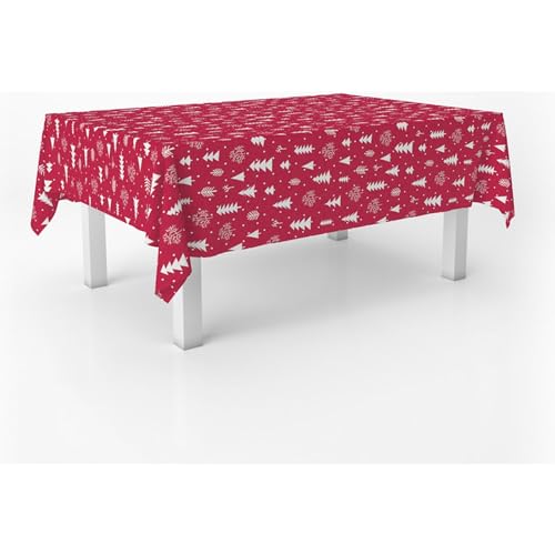 ECOMMERC3 | Rechteckige Wachstuch-Tischdecke, Größe 140x140 cm - Stil, Haltbarkeit und einfache Pflege für Ihren Tisch - Schmutzabweisende und wasserdichte Wachstuch-Tischdecke Tanne ECOMMERC3 | Rechteckige Wachstuch-Tischdecke, Größe 140x140 cm - Stil, Haltbarkeit und einfache Pflege für Ihren Tisch - Schmutzabweisende und wasserdichte Wachstuch-Tischdecke Tanne von ECOMMERC3