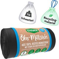 ECOSACK® Öko-Schwerlastsäcke 120,0 l schwarz 35 µm, 24 St. von ECOSACK®