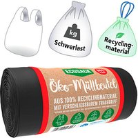 ECOSACK® Öko-Schwerlastsäcke 60,0 l schwarz 20 µm, 14 St. von ECOSACK®