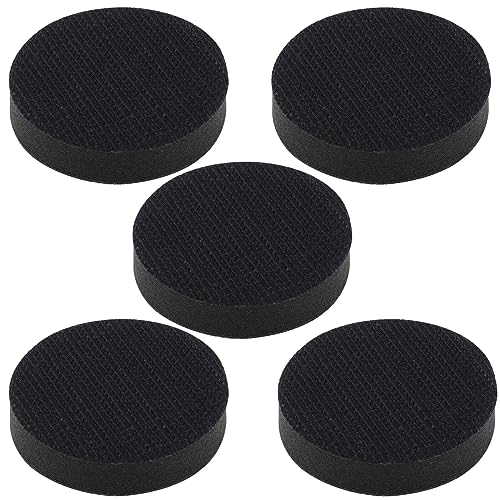 ECSiNG 5pcs Soft Sponge Buffering Pad 50mm No Holes Hook And Loop Flocking Sponge Sanding Pad Soft Foam Interface Pad Sanding Sticks Sponge Cushion Buffer Backing Pad von ECSiNG